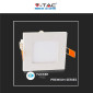 Immagine 12 - V-Tac VT-1207-SQ Pannello LED Quadrato 12W SMD da Incasso con