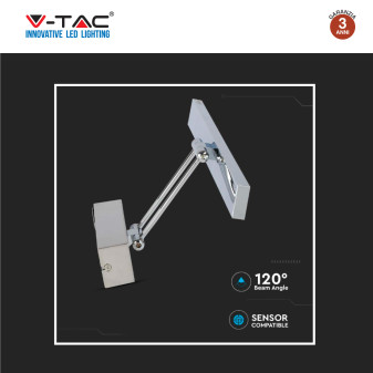 V-Tac Gallery VT-7009CH Lampada LED da Specchio 9W Wall Light