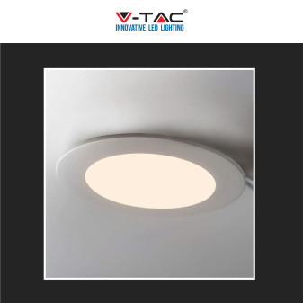 V-Tac VT-2407-RD Pannello LED Rotondo 24W SMD da Incasso con