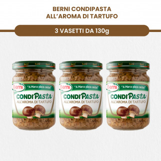 Berni Condipasta Sughi Pronti Assortiti e Condimenti Misti per Primi Piatti Caldi o Pasta Fredda -