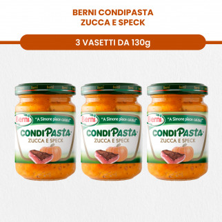 Berni Condipasta Sughi Pronti Assortiti e Condimenti Misti per Primi Piatti Caldi o Pasta Fredda -