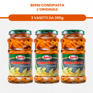 Berni Condipasta Sughi Pronti Assortiti e Condimenti Misti per Primi Piatti Caldi o Pasta Fredda -