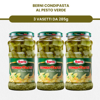 Berni Condipasta Sughi Pronti Assortiti e Condimenti Misti per Primi Piatti Caldi o Pasta Fredda -