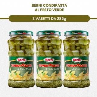 Berni Condipasta Sughi Pronti Assortiti e Condimenti Misti per Primi Piatti Caldi o Pasta Fredda -