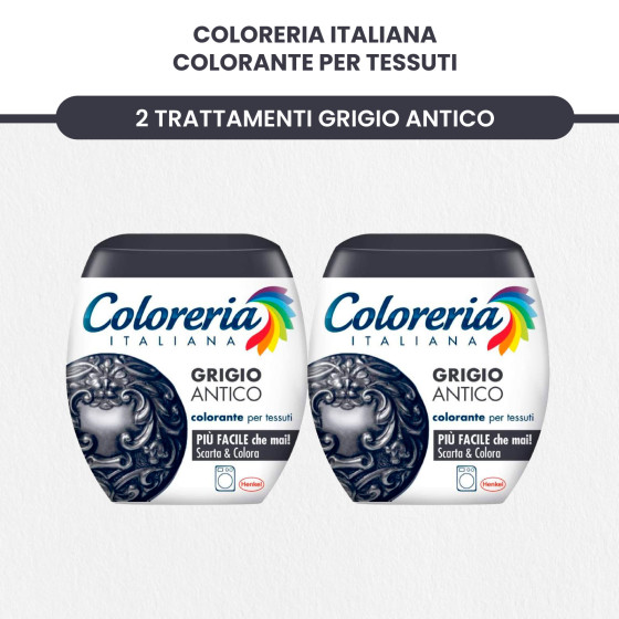 Coloreria Italiana Kit Colorante per Tessuti da Lavatrice