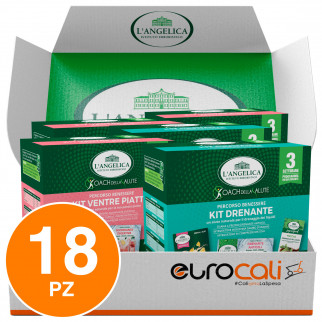 L'Angelica Coach della Salute Percorso Benessere Tisane e Integratori Kit Drenante + Kit Ventre