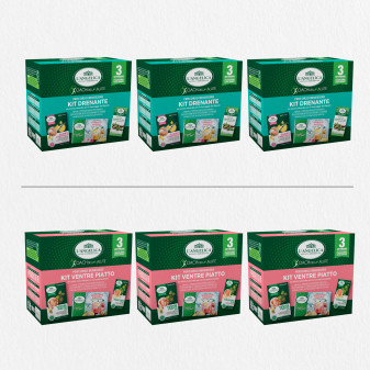 L'Angelica Coach della Salute Percorso Benessere Tisane e Integratori Kit Drenante + Kit Ventre