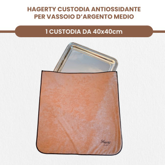 Hagerty Silver Guard Holloware Bag Astuccio Antiossidante Posate da Servizio in Argento ed