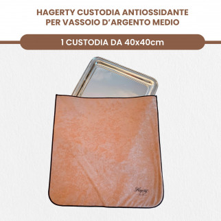 Hagerty Silver Guard Holloware Bag Astuccio Antiossidante Posate da Servizio in Argento ed