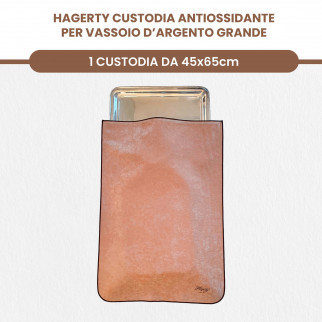 Hagerty Silver Guard Holloware Bag Astuccio Antiossidante Posate da Servizio in Argento ed