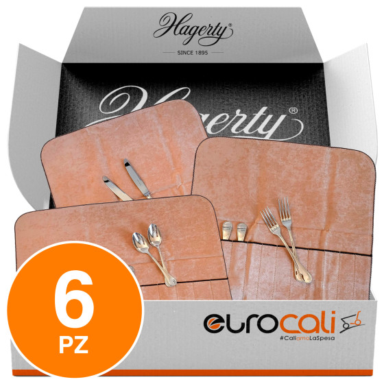 Hagerty Silver Guard Cutlery Roll Astuccio Antiossidante Posate da Tavola in Argento ed Argenteria