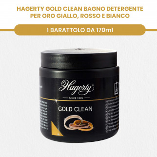 Hagerty Detergenti ad Immersione e Panni Pulenti per la Cura e la Pulizia di Gioielli Preziosi e