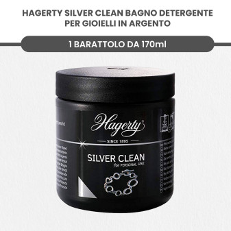Hagerty Detergenti ad Immersione e Panni Pulenti per la Cura e la Pulizia di Gioielli Preziosi e