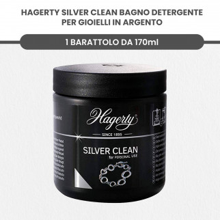 Hagerty Detergenti ad Immersione e Panni Pulenti per la Cura e la Pulizia di Gioielli Preziosi e