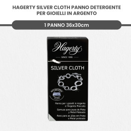 Hagerty Detergenti ad Immersione e Panni Pulenti per la Cura e la Pulizia di Gioielli Preziosi e