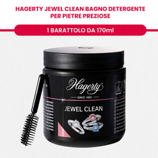 Hagerty Detergenti ad Immersione e Panni Pulenti per la Cura e la Pulizia di Gioielli Preziosi e