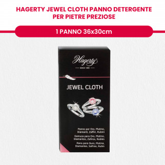 Hagerty Detergenti ad Immersione e Panni Pulenti per la Cura e la Pulizia di Gioielli Preziosi e