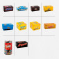Immagine 2 - Barrette di Cioccolato e Cioccolatini M&M's Snickers Bounty Twix Mars Tavolette Dolci Confetti