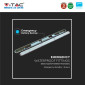 Immagine 9 - V-Tac VT-150148E Tubo LED Plafoniera 48W Lampadina Chip Samsung IP65 150cm con Batteria di