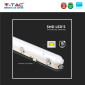 Immagine 13 - V-Tac VT-150148E Tubo LED Plafoniera 48W Lampadina Chip Samsung IP65 150cm con Batteria di