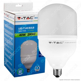 V-Tac VT-2041 Lampadina LED E27 40W Bulb Big Corn - SKU 7140 / 7141