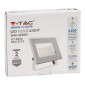 Immagine 5 - V-Tac VT-4954 Faro LED Floodlight 50W SMD Slim IP65 Bianco -