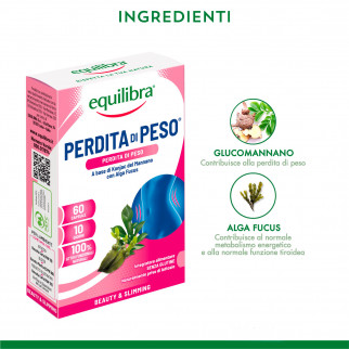 Equilibra Integratore per la Perdita di Peso con Fibra di Konjac e