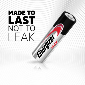 Energizer Max LR6 Stilo AA Mignon 1.5V Pile Alcaline - Blister da 4 Batterie
