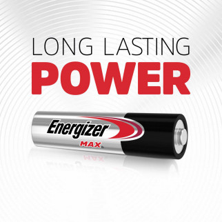 Energizer Max LR03 Mini Stilo AAA Micro 1.5V Pile Alcaline - Blister da 4 Batterie