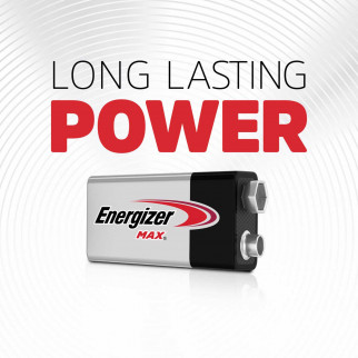 Energizer Max 6LR61 E-Block Transistor 9V Pila Alcalina - Blister da 1 Batteria