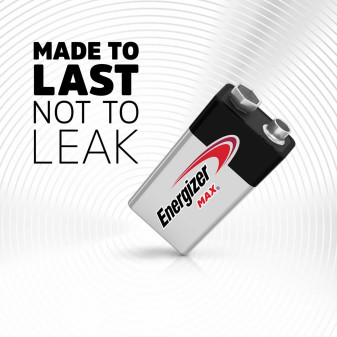 Energizer Max 6LR61 E-Block Transistor 9V Pila Alcalina - Blister da 1 Batteria