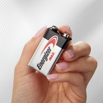 Energizer Max 6LR61 E-Block Transistor 9V Pila Alcalina - Blister da 1 Batteria