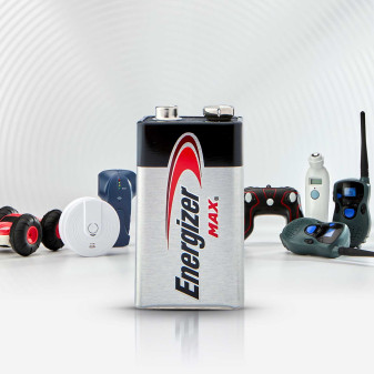 Energizer Max 6LR61 E-Block Transistor 9V Pila Alcalina - Blister da 1 Batteria