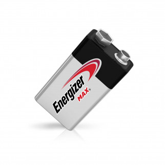 Energizer Max 6LR61 E-Block Transistor 9V Pila Alcalina - Blister da 1 Batteria