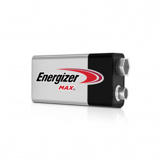 Energizer Max 6LR61 E-Block Transistor 9V Pila Alcalina - Blister da 1 Batteria