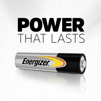 Energizer Alkaline Power LR03 Mini Stilo AAA Micro 1.5V Pile Alcaline - Blister da 4 Batterie