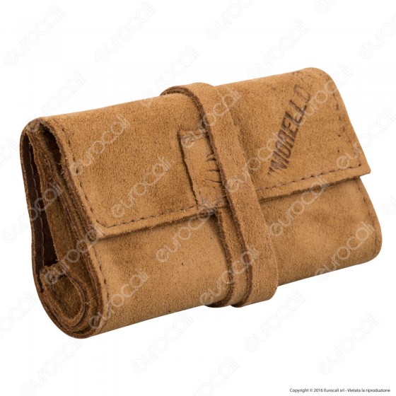 Il Morello Pocket Mini Portatabacco in Vera Pelle Colore Marrone Il Morello Pocket Mini Portatabacco in Vera Pelle Colore Marrone