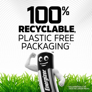 Energizer Alkaline Power LR6 Stilo AA Mignon 1.5V Pile Alcaline - Confezione da 8 Batterie