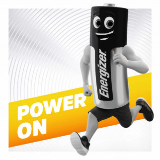 Energizer Alkaline Power LR6 Stilo AA Mignon 1.5V Pile Alcaline - Confezione da 8 Batterie