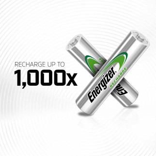 Energizer Accu Recharge Power Plus HR03 Mini Stilo AAA Micro 1.2V Pile Ricaricabili 700mAh -