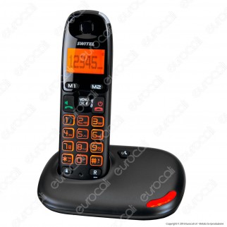 Switel Vita DC 5001 Telefono Cordless per Portatori di Apparecchi