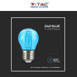 Immagine 10 - V-Tac VT-2132 Lampadina LED E27 2W Bulb G45 MiniGlobo Filament Vetro Colorato - SKU 217410 / 217411