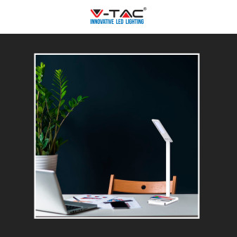 V-Tac VT-7505 Lampada LED da Tavolo 7W Multifunzione Stazione