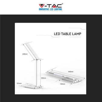 V-Tac VT-7505 Lampada LED da Tavolo 7W Multifunzione Stazione