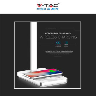 V-Tac VT-7505 Lampada LED da Tavolo 7W Multifunzione Stazione