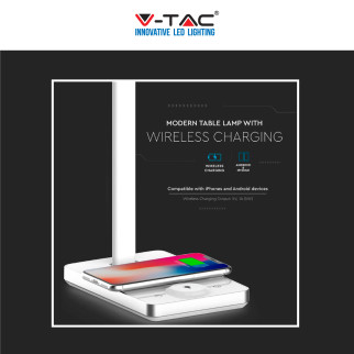 V-Tac VT-7505 Lampada LED da Tavolo 7W Multifunzione Stazione