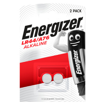 Energizer Max LR44/A76 Bottone 1.5V Pile Alcaline - Blister da 2 Batterie