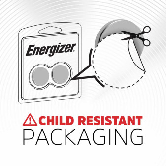 Energizer Lithium CR2032 Bottone 3V Pile al Litio - Blister da 2 Batterie Li-ion