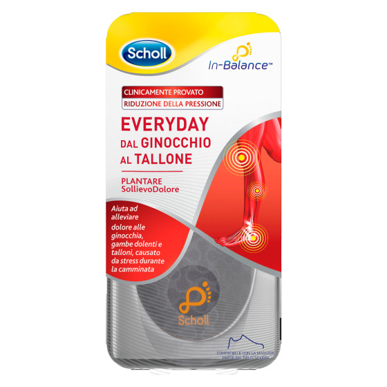 Scholl Plantare In-Balance Sollievo Dolore dal Ginocchio al Tallone - Taglia S / M / L Scholl Plantare In-Balance Sollievo Dolore dal Ginocchio al Tallone - Taglia S / M / L