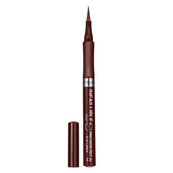 L'Oréal Paris Infaillible Precision Felt Eyeliner in Penna Ultra Sottile Colore 02 Brown